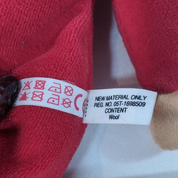 Kathe Kruse Vintage Plush Doll Red Brown Braids Wool Soft Body Hat Waldorf 13" - Picture 9 of 11